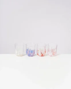 Alegria - Glass large drops lilac