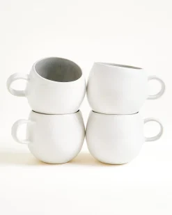 Areia - Large mug gray Set of 4