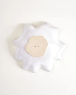 Areia - Large Serving bowl Shell azure