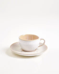 Areia 4-Piece Set Espresso Cup & Espresso Saucer classic sand