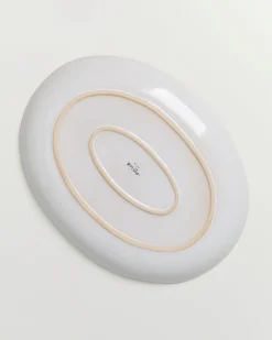 Areia Servierplatte L oval azur