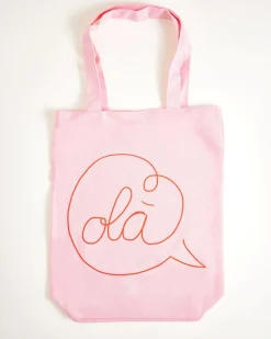 Beach Bag rose olá