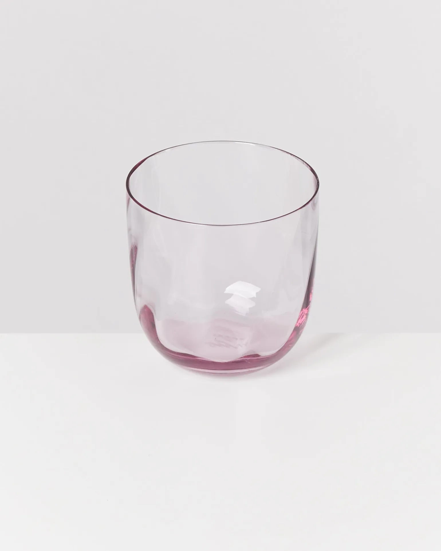 Calma Glas klein swirl lila 6er-Set