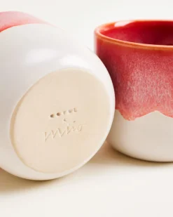 Coimbra - Cup small pink cream