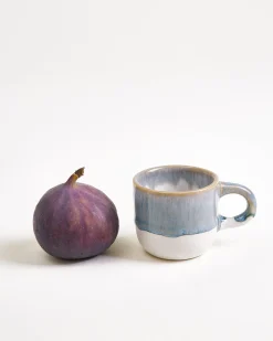 Coimbra - Set of 6 Espressomugs greyblue