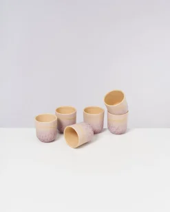 Copa Alto - Set of 6 Cups small pastel rose