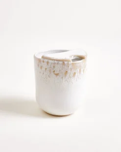 Copa Alto small cup sand white To-Go