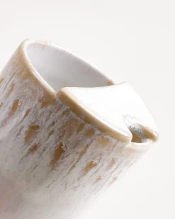 Copa Alto small cup sand white To-Go