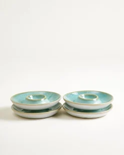 Cordoama - Easter Set of 4 egg cups mint