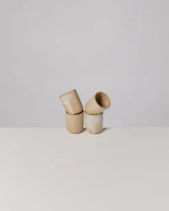 Cordoama - Set of 4 espresso cups sand