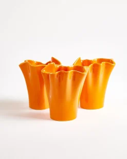 Duna - Vase S orange
