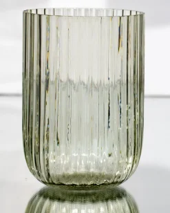 Joia - Glas riffled emerald