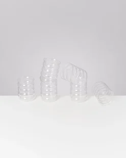 Joia - Large glass Bubble transparent Set of 6
