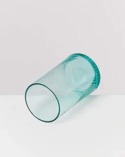 Leiria - Glass riffled green