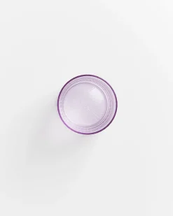 Leiria - Glass riffled purple