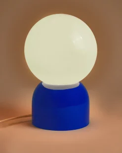 Lumo - Glass lamp sand dark blue
