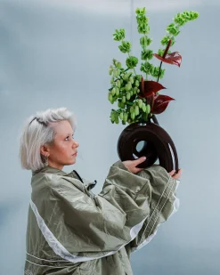 MaM x Ju Schnee Viparita vase L mokka