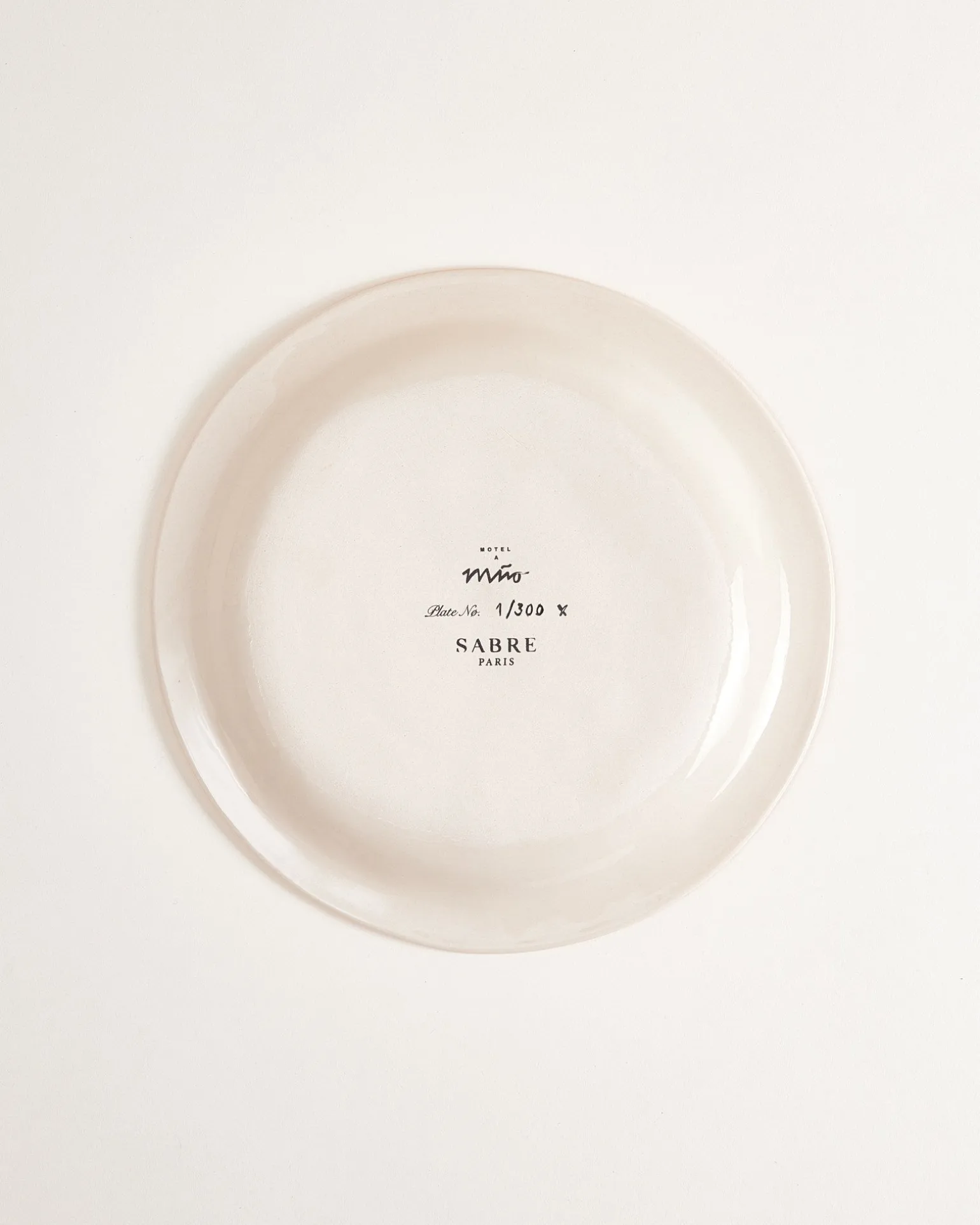 MaM x Sabre Paris - Large plate blue