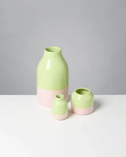 Marisa vase - lime rose