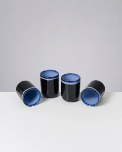 Melides - Set of 4 mugs large whitewater