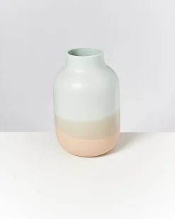 Nuno - Vase L light blue sand