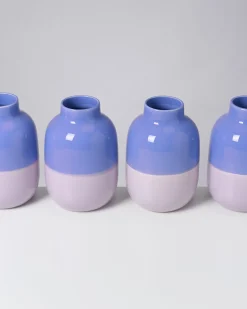Nuno Vase M cornflower lilac
