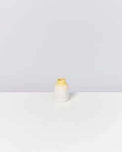 Nuno - Vase S speckled yellow pink