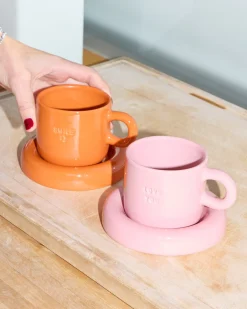 Seia - Gift set Love Smile pink orange 3 pieces
