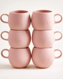 Sintra - Large mug rosé Set of 6