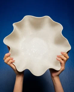 Sintra - Large Serving bowl Shell sand