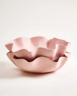 Sintra - Large Serving bowl Shell rosé
