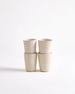 Sintra - Set of 4 espressocups sand