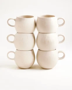 Sintra - Set of 6 mugs small sand