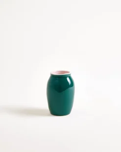 Sombra - Vase S dark green rosé